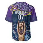 Melbourne Rugby NRL Custom Indigenous Baseball Jersey Raging Storms - Aussie Hoodie