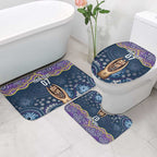 Melbourne Rugby NRL Custom Indigenous Bathroom Set Raging Storms - Aussie Hoodie