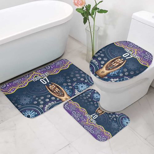 Melbourne Rugby NRL Custom Indigenous Bathroom Set Raging Storms - Aussie Hoodie