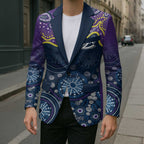 Melbourne Rugby NRL Custom Indigenous Blazer Raging Storms - Aussie Hoodie