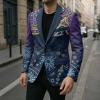 Melbourne Rugby NRL Custom Indigenous Blazer Raging Storms - Aussie Hoodie