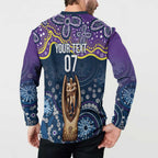 Melbourne Rugby NRL Custom Indigenous Button Sweatshirt Raging Storms - Aussie Hoodie