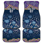 Melbourne Rugby NRL Custom Indigenous Car Mats Raging Storms - Aussie Hoodie
