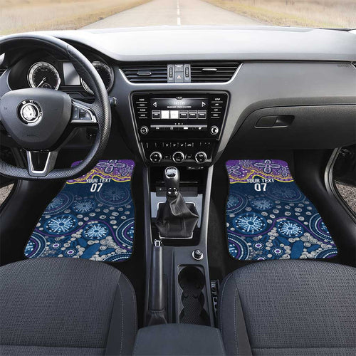 Melbourne Rugby NRL Custom Indigenous Car Mats Raging Storms - Aussie Hoodie