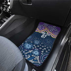 Melbourne Rugby NRL Custom Indigenous Car Mats Raging Storms - Aussie Hoodie