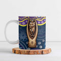 Melbourne Rugby NRL Custom Indigenous Ceramic Mug Raging Storms - Aussie Hoodie