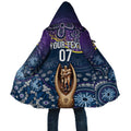 Melbourne Rugby NRL Custom Indigenous Cloak Raging Storms - Aussie Hoodie