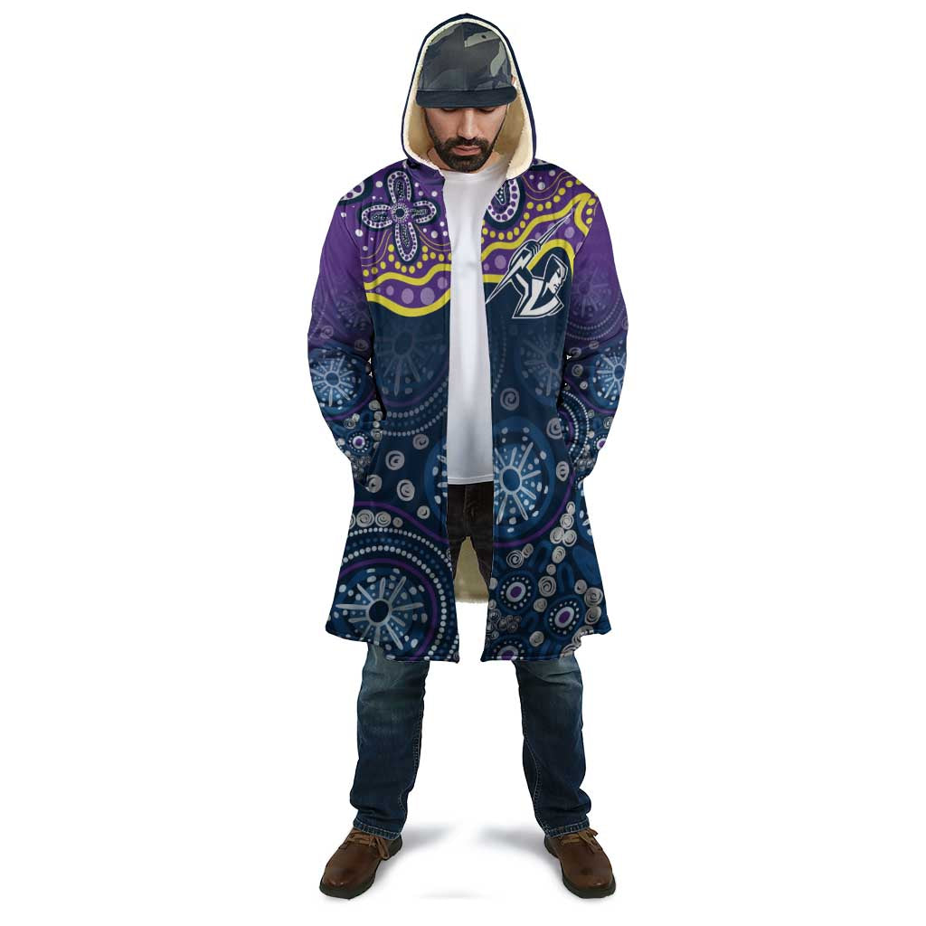 Melbourne Rugby NRL Custom Indigenous Cloak Raging Storms - Aussie Hoodie