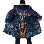 Melbourne Rugby NRL Custom Indigenous Cloak Raging Storms - Aussie Hoodie