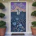 Melbourne Rugby NRL Custom Indigenous Door Cover Raging Storms - Aussie Hoodie