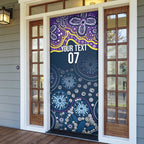 Melbourne Rugby NRL Custom Indigenous Door Cover Raging Storms - Aussie Hoodie