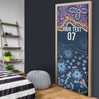 Melbourne Rugby NRL Custom Indigenous Door Cover Raging Storms - Aussie Hoodie