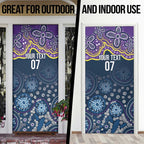 Melbourne Rugby NRL Custom Indigenous Door Cover Raging Storms - Aussie Hoodie