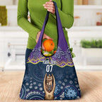 Melbourne Rugby NRL Custom Indigenous Grocery Bag Raging Storms - Aussie Hoodie