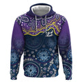 Melbourne Rugby NRL Custom Indigenous Hoodie Raging Storms - Aussie Hoodie