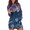 Melbourne Rugby NRL Custom Indigenous Hoodie Dress Raging Storms - Aussie Hoodie