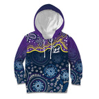 Melbourne Rugby NRL Custom Indigenous Kid Hoodie Raging Storms - Aussie Hoodie