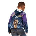 Melbourne Rugby NRL Custom Indigenous Kid Hoodie Raging Storms - Aussie Hoodie