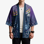 Melbourne Rugby NRL Custom Indigenous Kimono Raging Storms - Aussie Hoodie