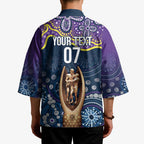 Melbourne Rugby NRL Custom Indigenous Kimono Raging Storms - Aussie Hoodie