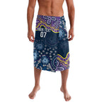 Melbourne Rugby NRL Custom Indigenous Lavalava Raging Storms - Aussie Hoodie