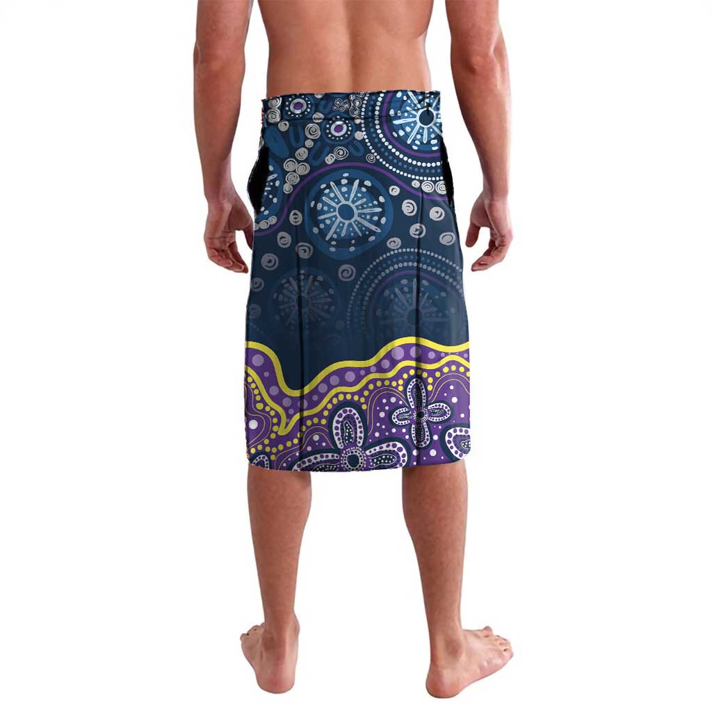 Melbourne Rugby NRL Custom Indigenous Lavalava Raging Storms - Aussie Hoodie