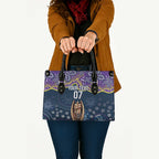 Melbourne Rugby NRL Custom Indigenous Leather Bag Raging Storms - Aussie Hoodie