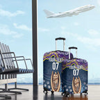 Melbourne Rugby NRL Custom Indigenous Luggage Cover Raging Storms - Aussie Hoodie