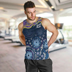 Melbourne Rugby NRL Custom Indigenous Men Tank Top Raging Storms - Aussie Hoodie