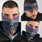 Melbourne Rugby NRL Custom Indigenous Neck Gaiter Raging Storms - Aussie Hoodie
