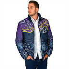 Melbourne Rugby NRL Custom Indigenous Padded Jacket Raging Storms - Aussie Hoodie