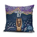 Melbourne Rugby NRL Custom Indigenous Pillow Cover Raging Storms - Aussie Hoodie
