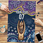 Melbourne Rugby NRL Custom Indigenous Puzzle Raging Storms - Aussie Hoodie