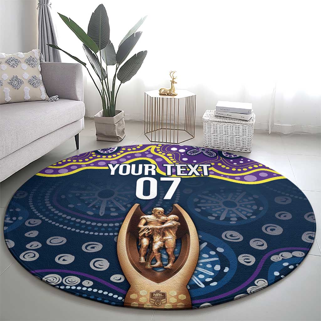 Melbourne Rugby NRL Custom Indigenous Round Carpet Raging Storms - Aussie Hoodie
