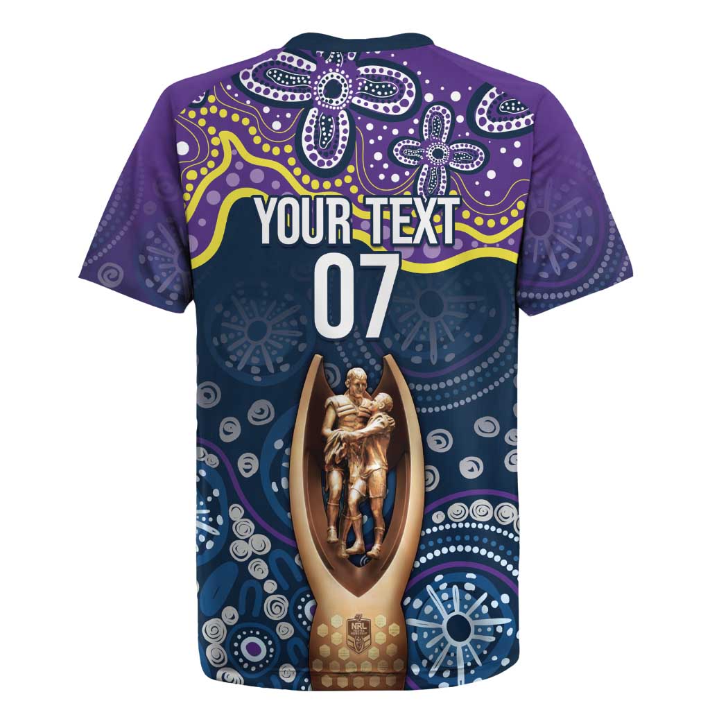 Melbourne Rugby NRL Custom Indigenous Rugby Jersey Raging Storms - Aussie Hoodie