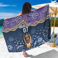 Melbourne Rugby NRL Custom Indigenous Sarong Raging Storms - Aussie Hoodie
