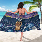 Melbourne Rugby NRL Custom Indigenous Sarong Raging Storms - Aussie Hoodie