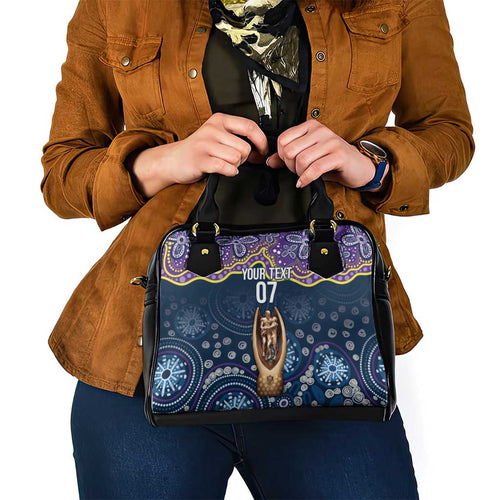 Melbourne Rugby NRL Custom Indigenous Shoulder Handbag Raging Storms - Aussie Hoodie