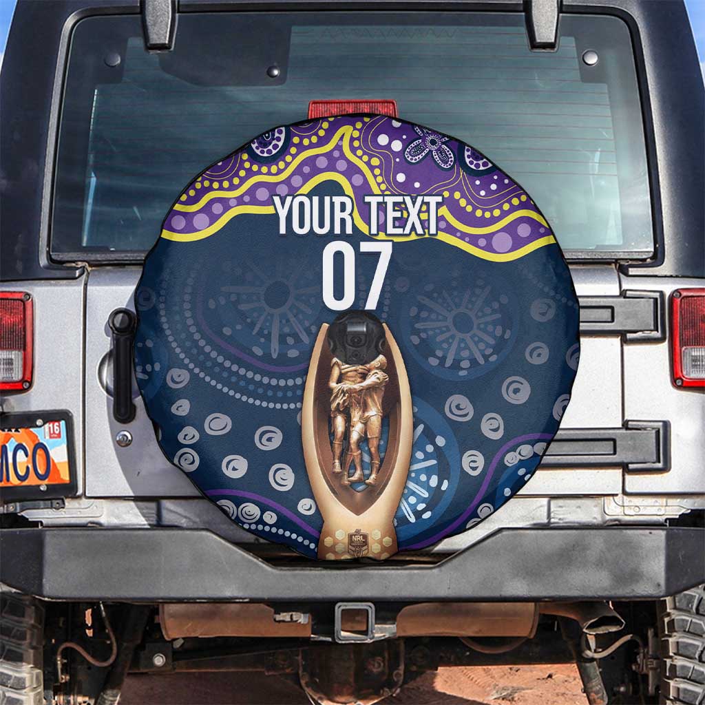 Melbourne Rugby NRL Custom Indigenous Spare Tire Cover Raging Storms - Aussie Hoodie