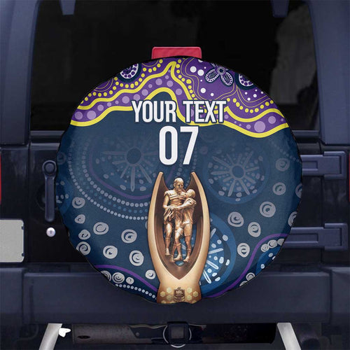 Melbourne Rugby NRL Custom Indigenous Spare Tire Cover Raging Storms - Aussie Hoodie