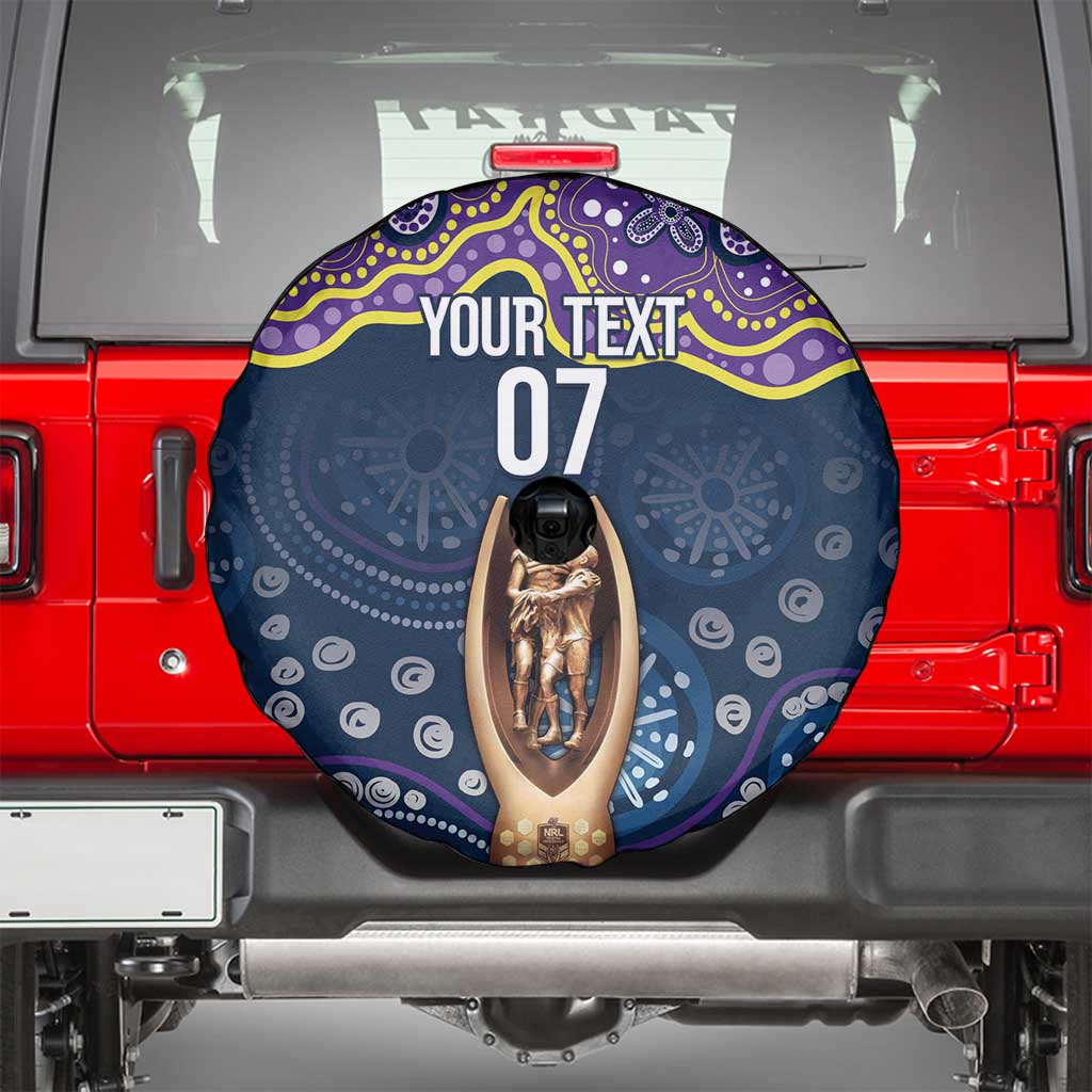 Melbourne Rugby NRL Custom Indigenous Spare Tire Cover Raging Storms - Aussie Hoodie
