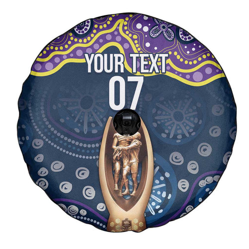 Melbourne Rugby NRL Custom Indigenous Spare Tire Cover Raging Storms - Aussie Hoodie