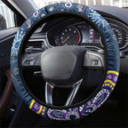 Melbourne Rugby NRL Indigenous Steering Wheel Cover Raging Storms - Aussie Hoodie