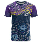 Melbourne Rugby NRL Custom Indigenous T Shirt Raging Storms - Aussie Hoodie