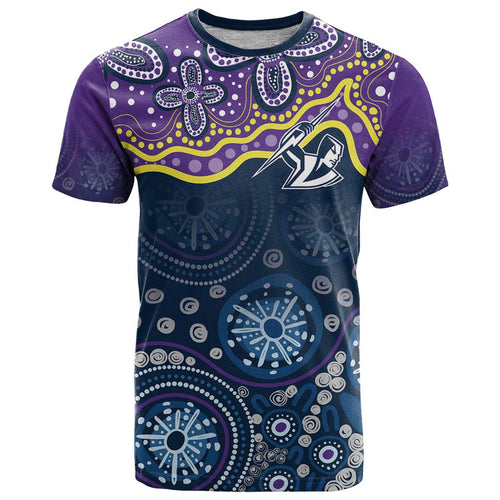 Melbourne Rugby NRL Custom Indigenous T Shirt Raging Storms - Aussie Hoodie