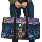 Melbourne Rugby NRL Custom Indigenous Travel Bag Raging Storms - Aussie Hoodie