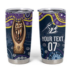 Melbourne Rugby NRL Custom Indigenous Tumbler Cup Raging Storms - Aussie Hoodie