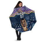 Melbourne Rugby NRL Custom Indigenous Umbrella Raging Storms - Aussie Hoodie