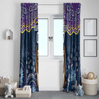 Melbourne Rugby NRL Custom Indigenous Window Curtain Raging Storms - Aussie Hoodie