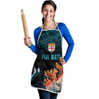 Fiji Bati Rugby Viti Masi Apron Coral Motifs